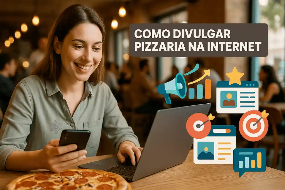 Como Divulgar Pizzarias na Internet - Divulgar Restaurante OnLine