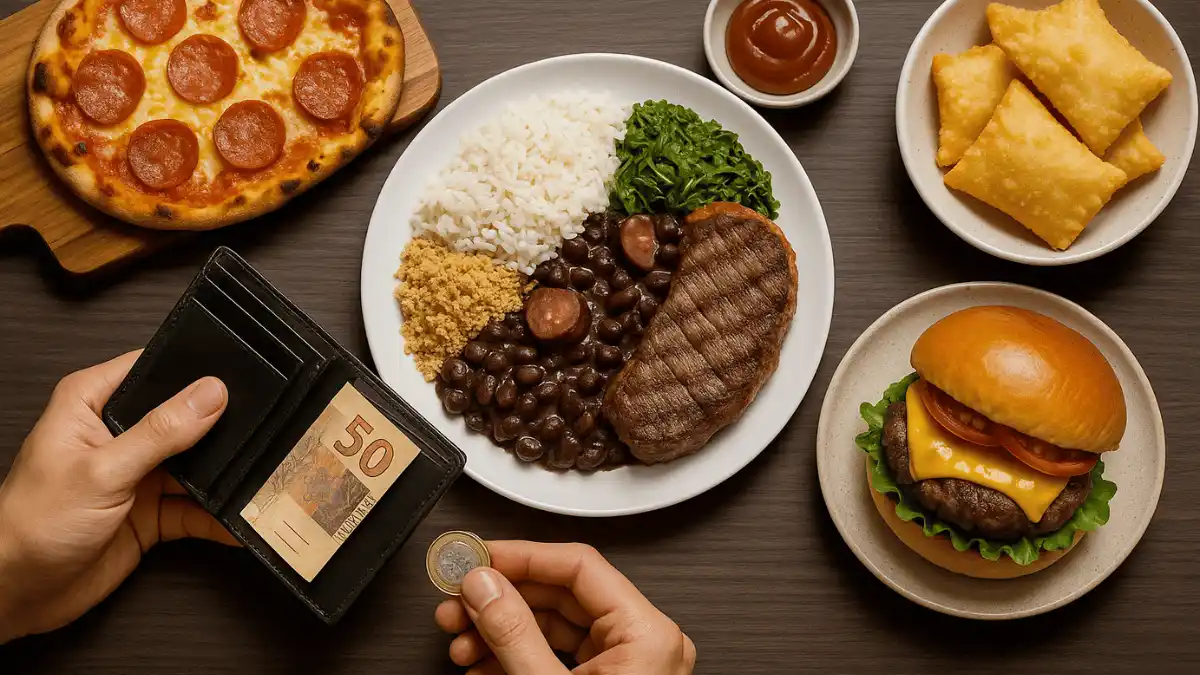 Custo de alimentacao em Sao Paulo