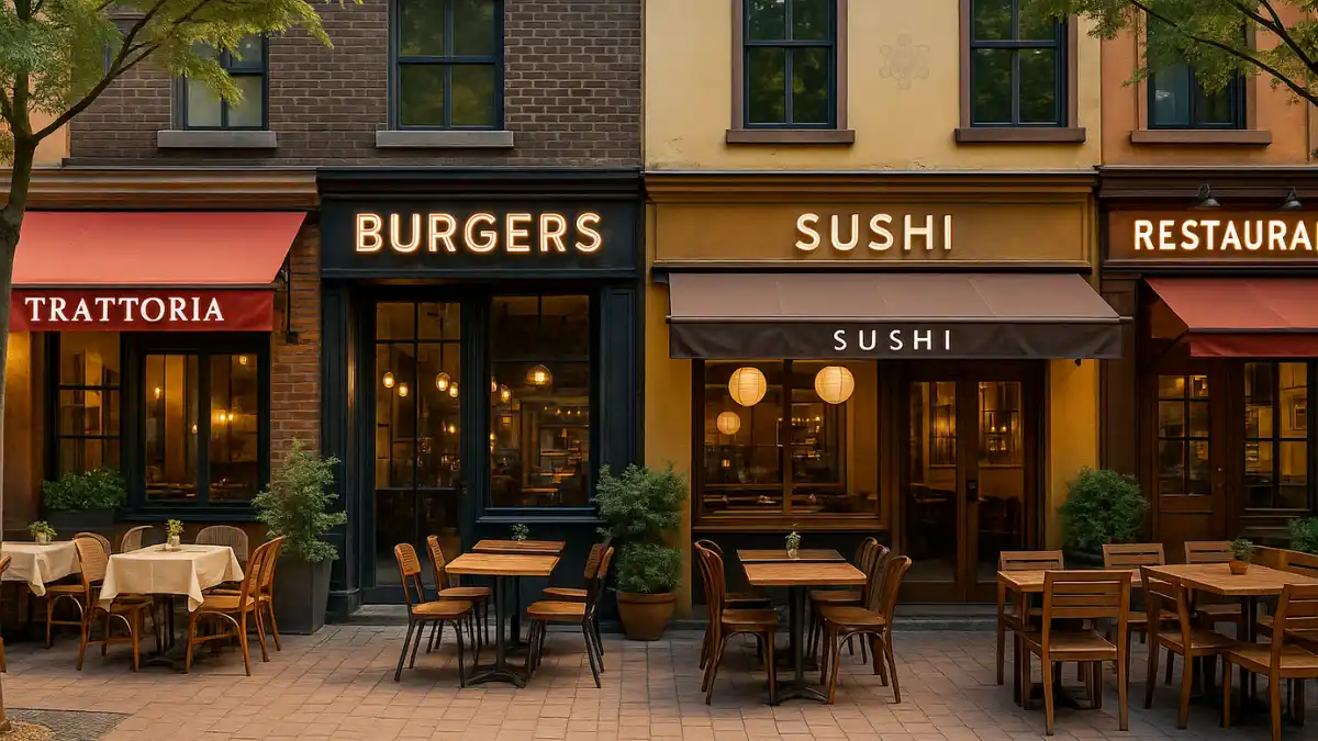 Restaurante perto de mim dentro de 400 m