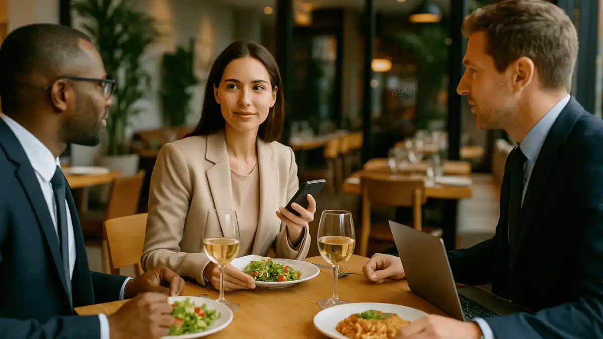restaurante para almoco de negocios